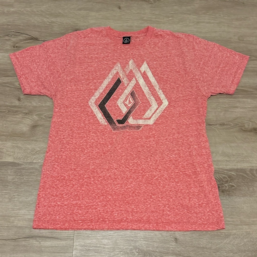 Volcom Vintage Black Label Red Graphic T-Shirt